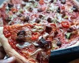 A picture of step 6 of Cheeseless pizza2.