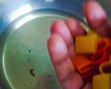 स्टफ् कलरफुल फ्रायमस (भुंगडा बटेका) रेसिपी चरण 1 फोटो