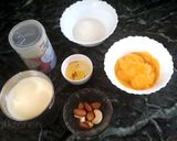 A picture of step 1 of Mango basundi.