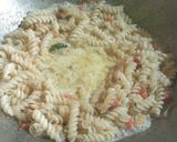 A picture of step 6 of Chicken Pasta.
