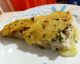 A picture of step 8 of Perch Fillet with Potato Crust 🐟.