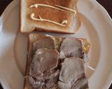 A picture of step 3 of Roast Pork Sandwich.