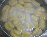 A picture of step 7 of Sweet Potato Gnocchi with Garlic and Butter Sauce.