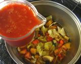 A picture of step 5 of Easy Minestrone made with Tomato Juice.