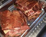 Foto del paso 6 de la receta: Magro cerdo jamón y espárragos y bacon, setas y queso
