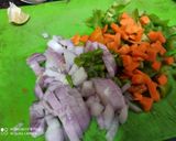 A picture of step 1 of Colourful Chickpeas and Cucumber Salad.