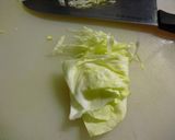 A picture of step 4 of How to Chop Cabbage.