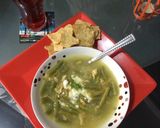 Foto del paso 3 de la receta: Pollo en verde con ejotes
