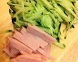 A picture of step 1 of Chinese Cellophane Noodle Salad.