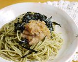 A picture of step 5 of Shiso Pesto Genovese.
