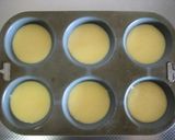 A picture of step 5 of Berry Jam Mini Cheesecakes.