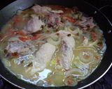 Foto del paso 4 de la receta: Salteado de pollo y verduras al disco en la parrilla