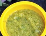 A picture of step 1 of Chana jor garam nachos.