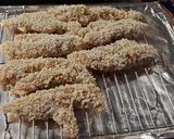 A picture of step 4 of Everything Bagel Chicken Tenders.