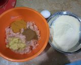 A picture of step 3 of Chicken Reshmi Kabab.