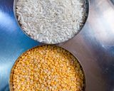 A picture of step 1 of Bhog Special Khichuri.