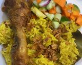 Foto langkah ke 5 dari resep Nasi Briyani Ayam Rice Cooker / MagicCom.