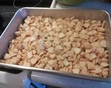 A picture of step 4 of Apple Crisp.