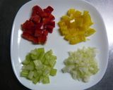 A picture of step 1 of Pan Fried White Fish with Colorful Sauce.
