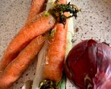 A picture of step 1 of Sea Bream with Leftover Vegetables.