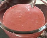 A picture of step 2 of My Cherry & Clotted Cream Ice Cream Smoothy.