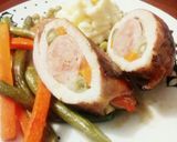 Foto del paso 5 de la receta: Carne de cerdo al horno con chorizo Santarrosano y verduras