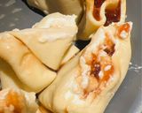 A picture of step 4 of Easy Strawberry 🍓 Cream Cheese Rolls.