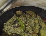 A picture of step 9 of Mocha'r (Banana Flower) Paturi.