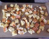 A picture of step 6 of Garlic Thyme Croutons.