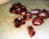 A picture of step 3 of Chorizo Grilled Sandwich.