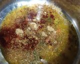 A picture of step 4 of Mung beans curry.
