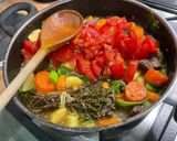 Une image de l'étape 25 de Mijoté de bœuf aux légumes et épices.