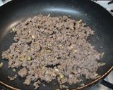 A picture of step 1 of Bibimbap.
