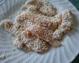 A picture of step 3 of Down home crispy chicken strips.