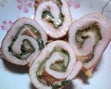 A picture of step 13 of Chicken Tender Rolls With Umeboshi, Shiso and Cheese!.