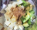 A picture of step 3 of Avocado and Tofu Namul (Korean-style Salad).