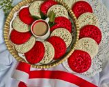 Foto langkah ke 6 dari resep 🇮🇩 Serabi Merah Putih Kuah Kinca 🇮🇩.