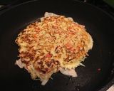 A picture of step 9 of Osaka Saturday Night Okonomiyaki (Easy to Make).