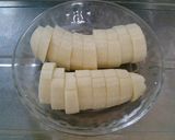 A picture of step 1 of Caramel Banana Tart.