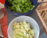 Une image de l'étape 1 de Gratin de blettes au pesto.