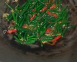 Foto langkah ke 4 dari resep Sawi Putih Kacang Panjang.