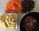 家常酸辣湯的食譜步驟1照片
