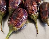 A picture of step 2 of Shahi Brinjal Salan.