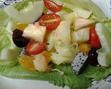 A picture of step 4 of Dragon fruit salad.