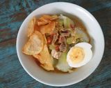Foto langkah ke 7 dari resep Lontong Sayur.