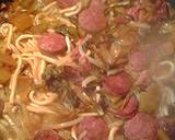 Udon noodles Cai chua ( pickled mustard)with pork recipe step 3 photo