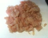A picture of step 2 of Chicken Nuggets from Breast Meat and Okara.