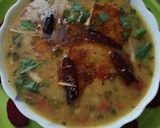 A picture of step 5 of Double tadka Urad dhuli dal.