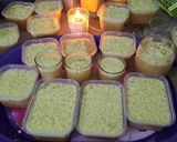 Foto langkah ke 5 dari resep Puding Cookies Susu Topping Lumut.