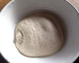A picture of step 4 of No-knead slow-rise sourdough pizza dough.